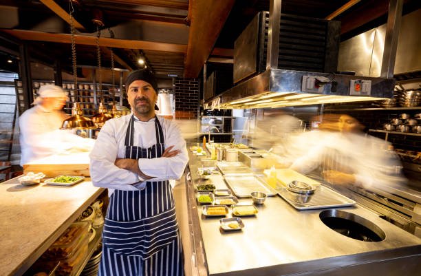 The Commander of the Kitchen: Leadership and Focus in a Bustling Restaurant