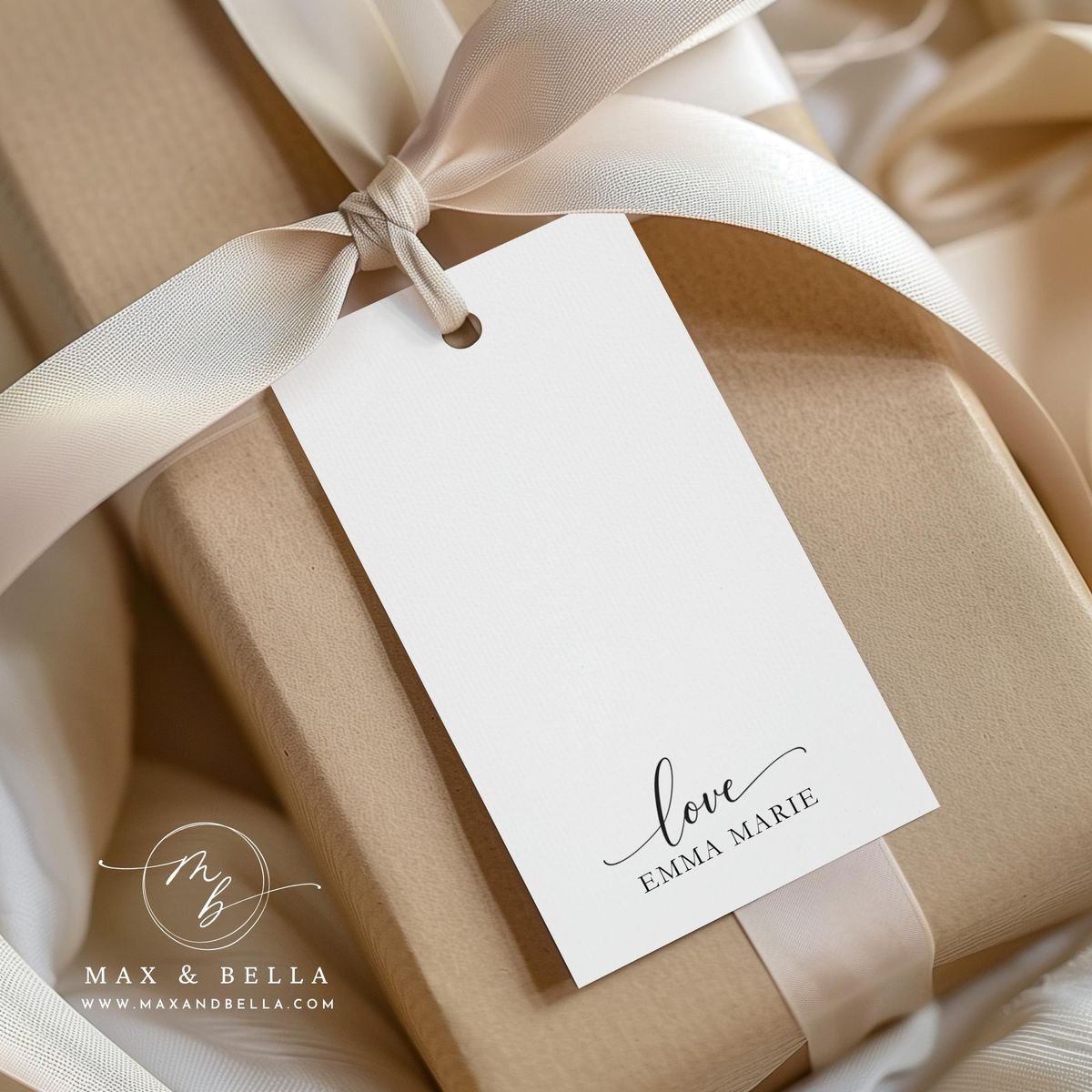 kraft gift tags