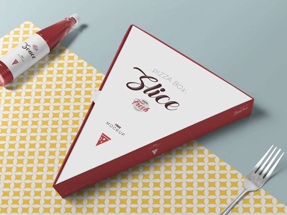 Custom Pizza Slice Boxes