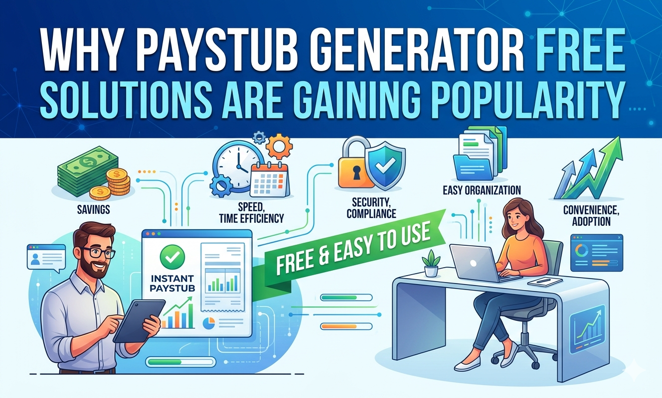 Why Paystub Generator Free Solutions Are Gaining Popularity
