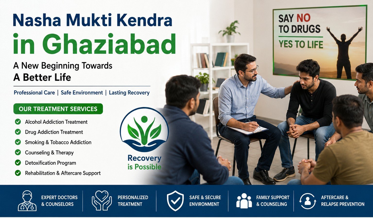 Nasha Mukti Kendra in Ghaziabad